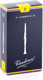 Vandoren 2.0 Traditional Clarinet Reeds (Box of 10)