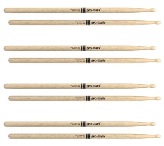 Promark PW5BW-4P Shira Kashi Attack 5B OAK (Wood Tip) - 4 Pair 2