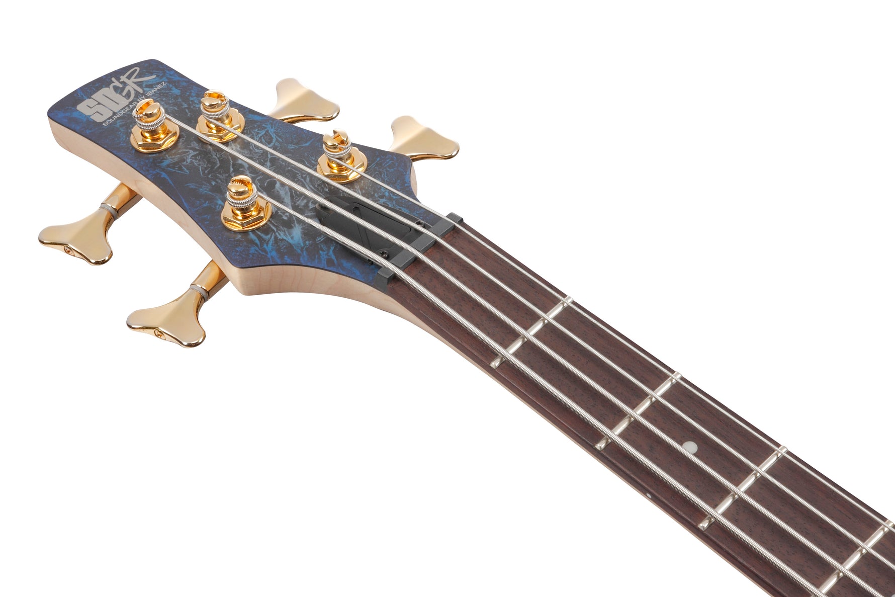 Ibanez SR300EDXCZM Standard Bass Guitar - Cosmic Blue Frozen Matte 3