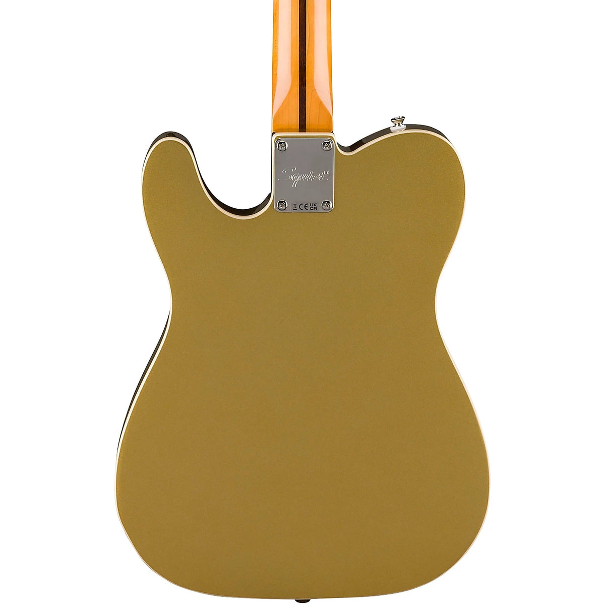 Squier Classic Vibe '60s Custom Telecaster SH Electric Guitar with Bigsby - Aztec Gold 5