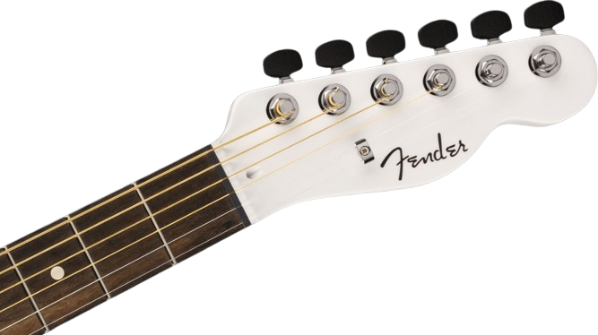 Fender 'Limited Edition' Finneas American Acoustasonic Telecaster - Arctic White 3