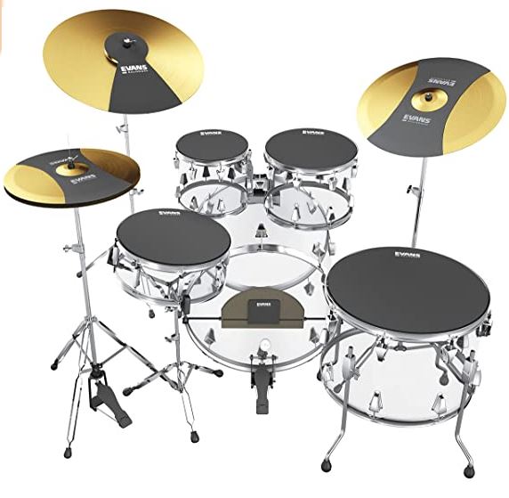Evans SOSETROCK SoundOff Rock Set Drum Mutes 2