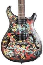 PRS SE Ed Sheeran Hollowbody Piezo Baritone Electric Guitar - Cosmic Splash