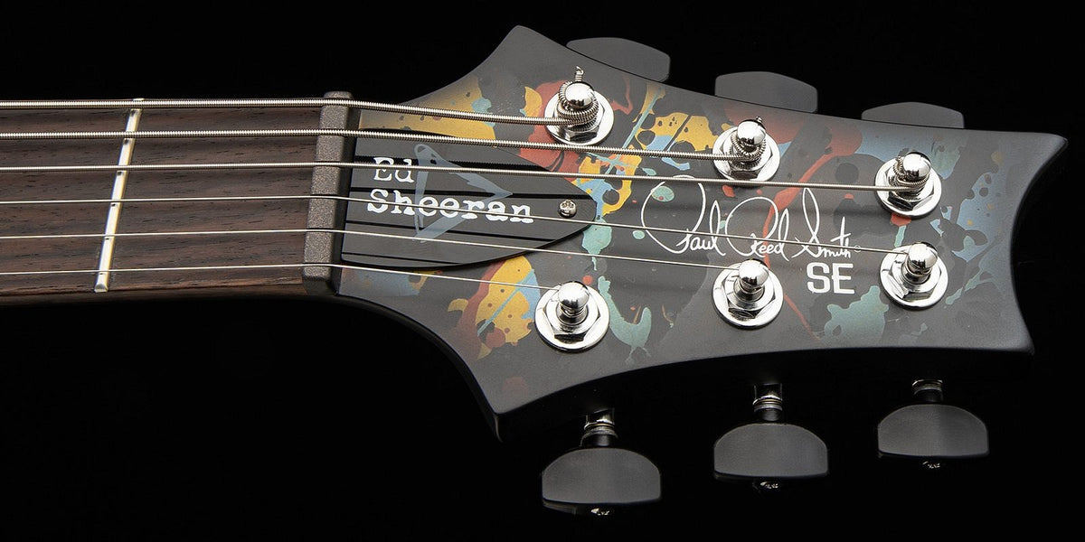 PRS SE Ed Sheeran Hollowbody Piezo Baritone Electric Guitar - Cosmic Splash 7