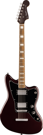 Squier Paranormal Baritone Jazzmaster HH Electric Guitar - Oxblood 2