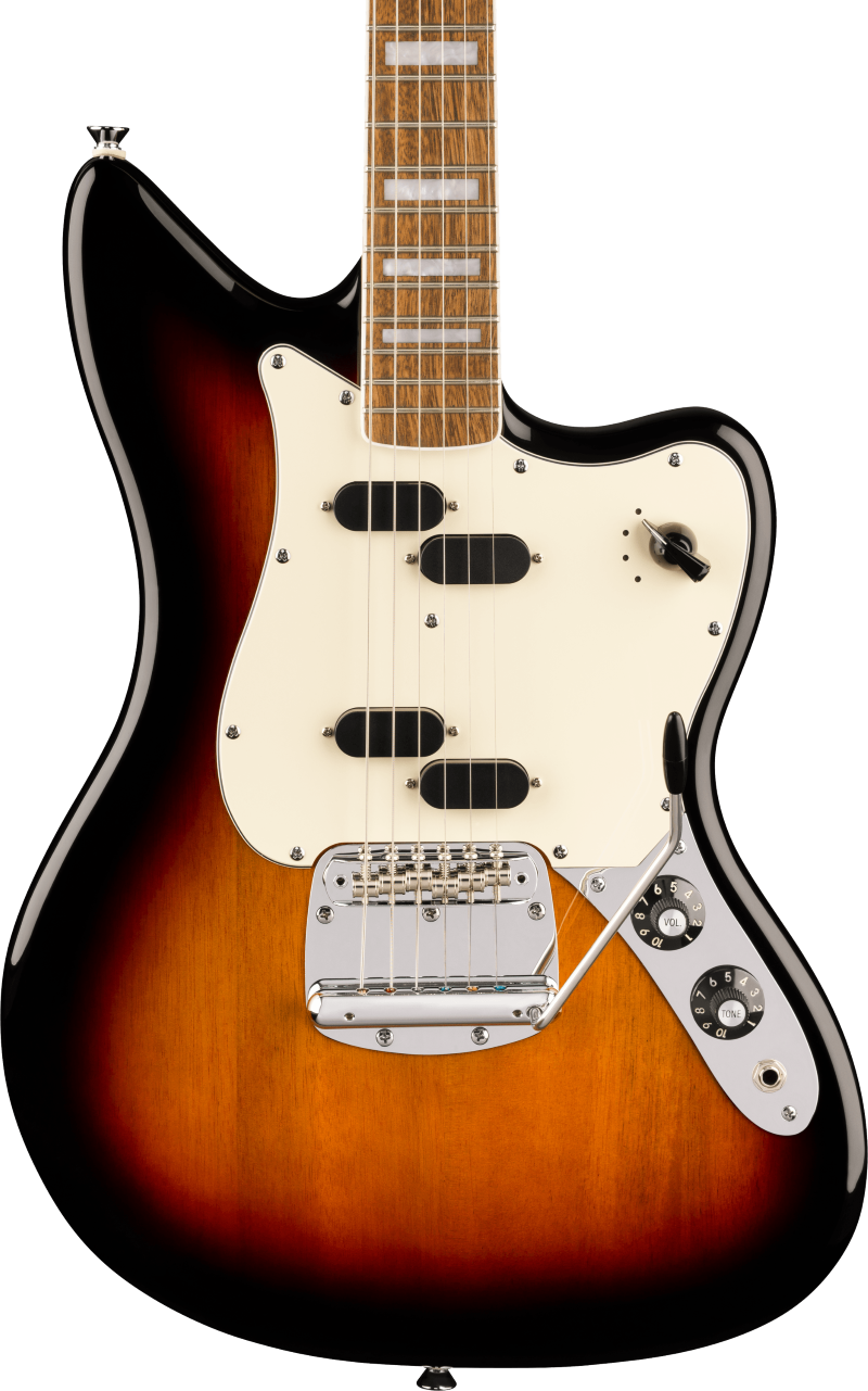 Squier Paranormal Electric VI Electric Guitar - 3 Color Sunburst