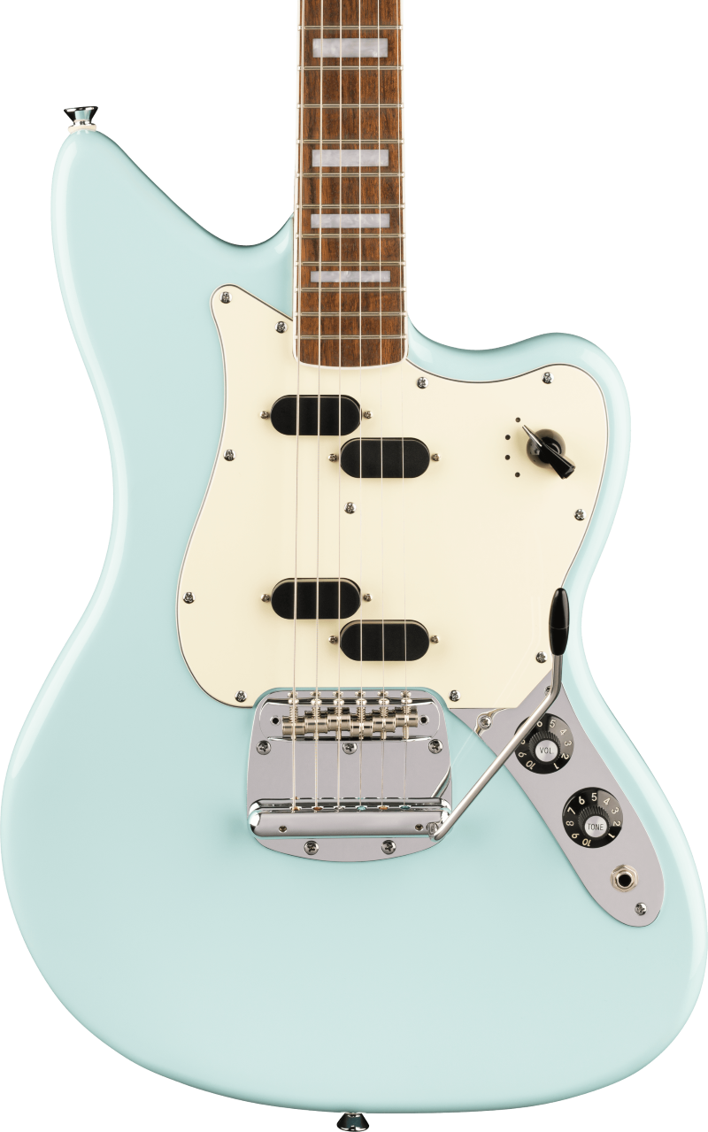 Squier Paranormal Electric VI Electric Guitar - Daphne Blue