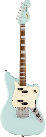 Squier Paranormal Electric VI Electric Guitar - Daphne Blue 2