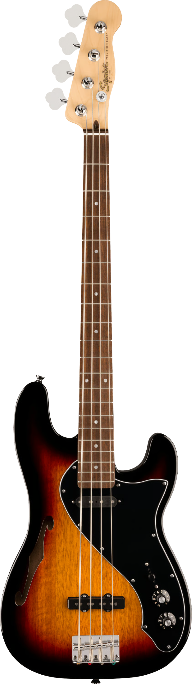 Squier Paranormal Precision Bass Thinline SJ Bass - 3 Color Sunburst 2