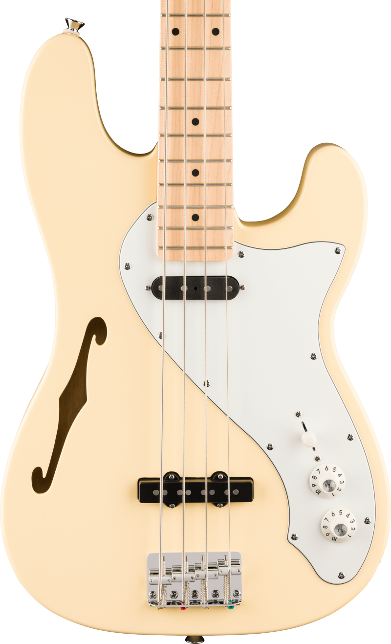 Squier Paranormal Precision Bass Thinline SJ - Vintage White