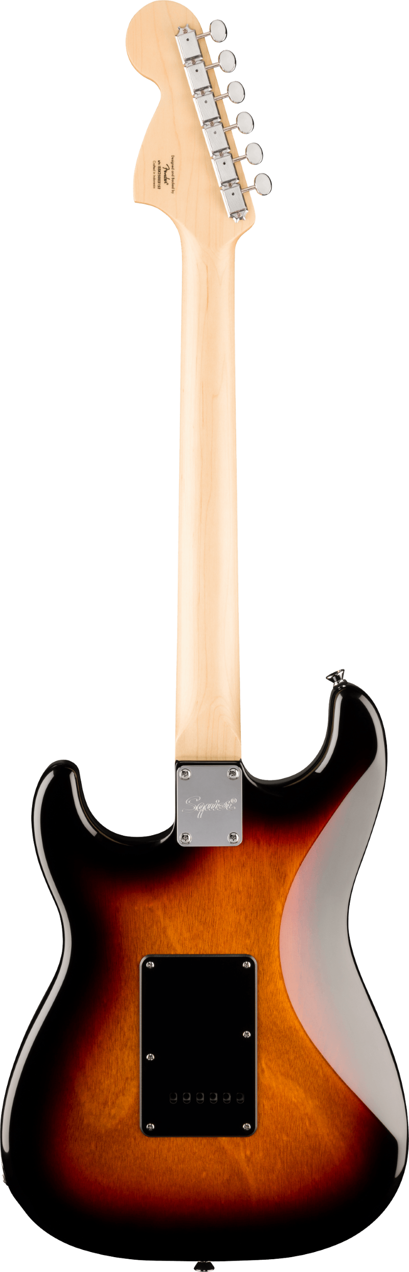 Squier Paranormal Stratocaster Deluxe Electric Guitar - 3 Color Sunburst 3