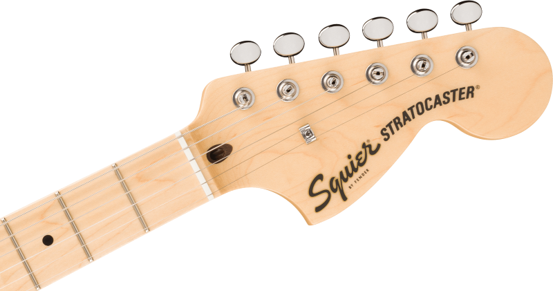 Squier Paranormal Stratocaster Deluxe Electric Guitar - Lake Placid Blue 3