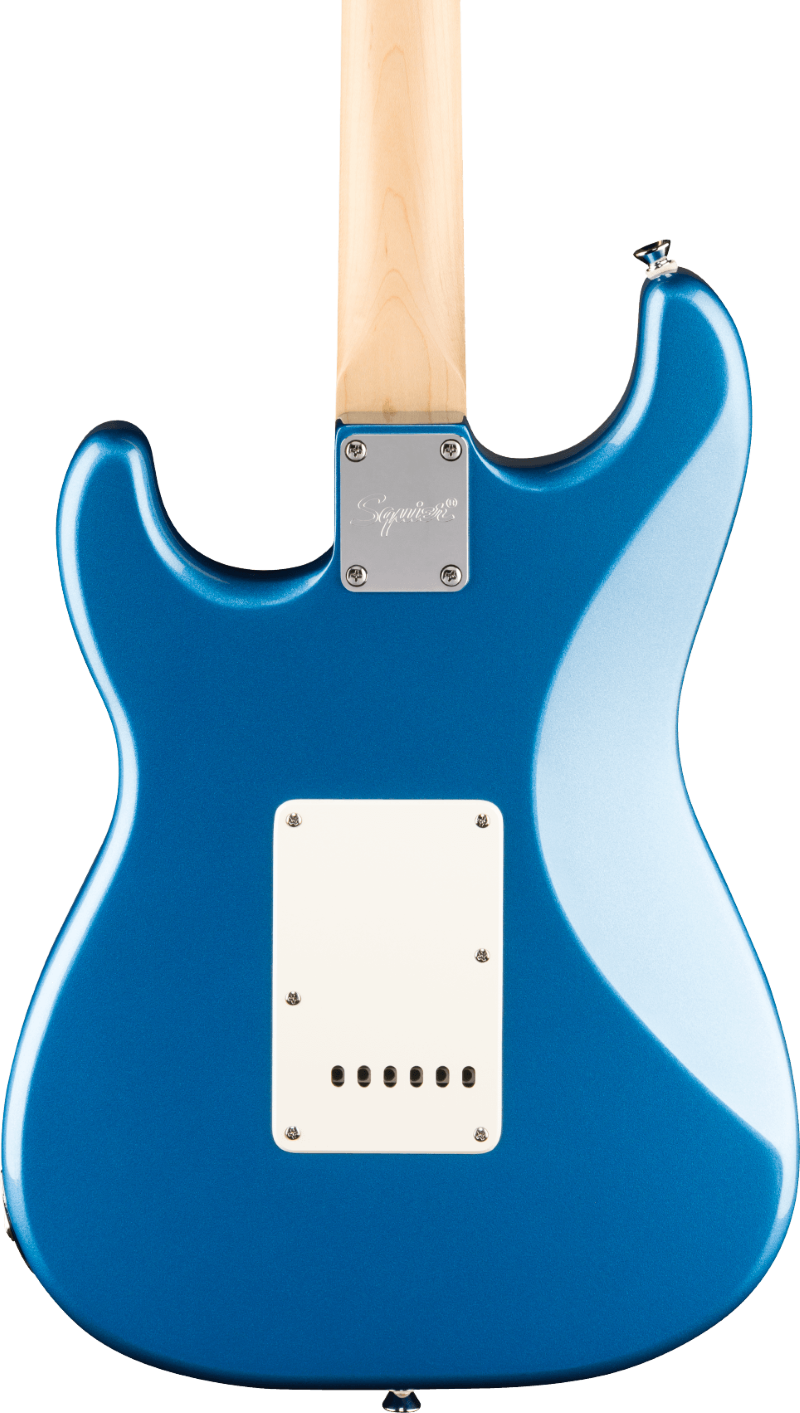 Squier Paranormal Stratocaster Deluxe Electric Guitar - Lake Placid Blue 6