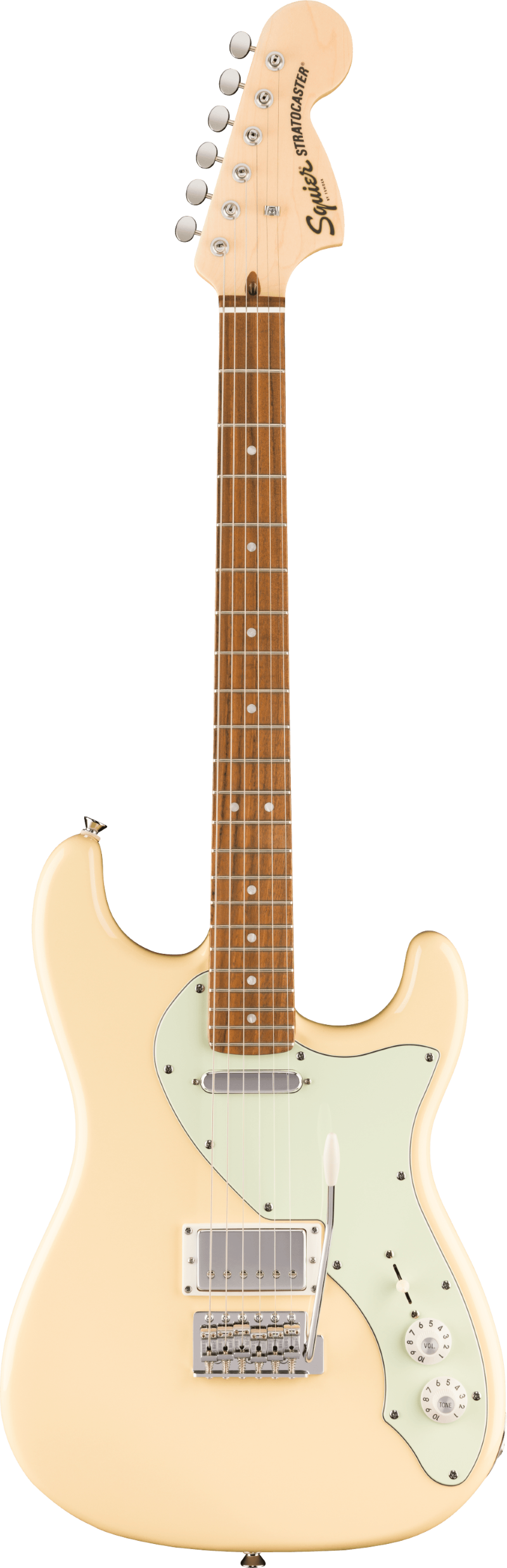Squier Paranormal Stratocaster Electric Guitar - Vintage White 2