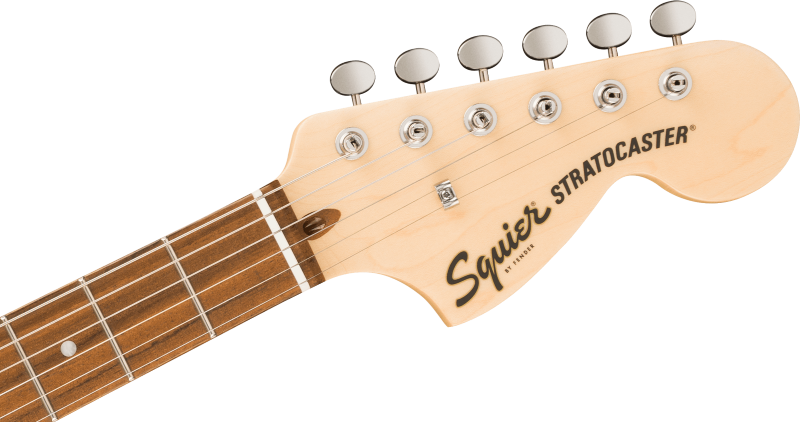 Squier Paranormal Stratocaster Electric Guitar - Vintage White 3