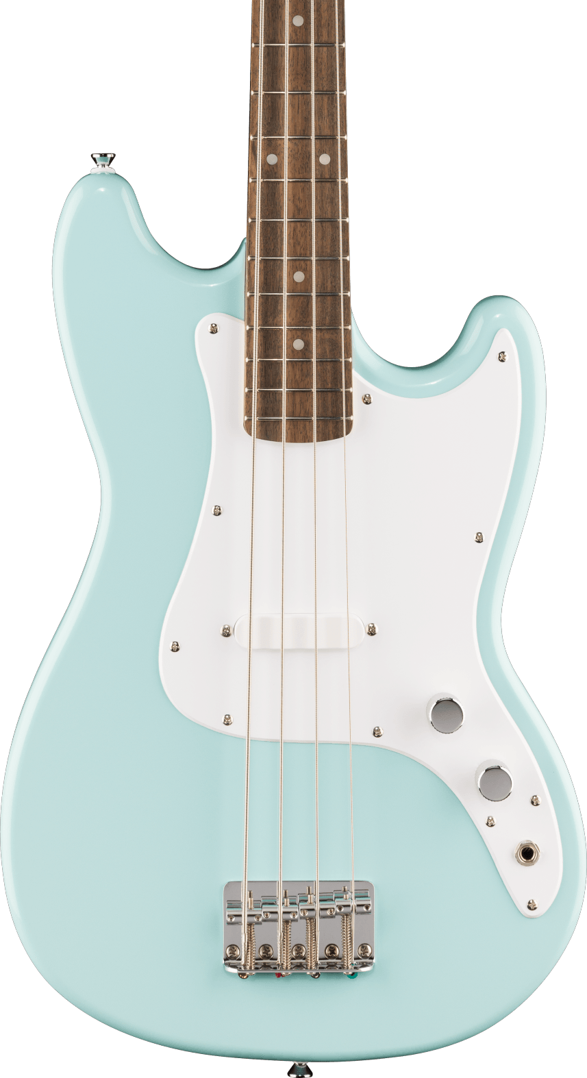 Squier Sonic Bronco Bass Guitar - Daphne Blue