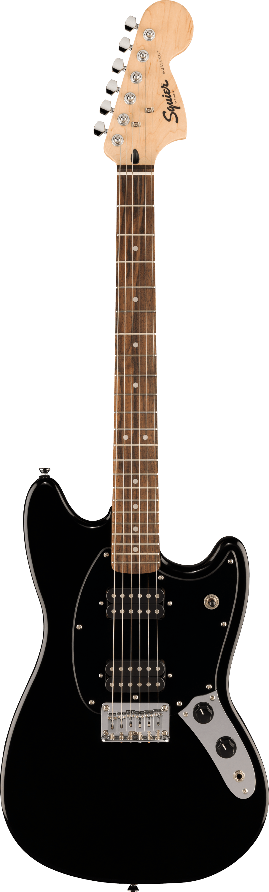 Squier Sonic Mustang HH Electric Guitar - Black 2