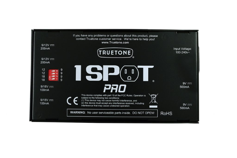 Truetone 1 SPOT PRO CS6 Multi Guitar Pedal Power Supply 4