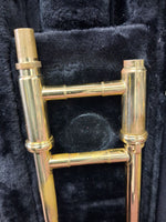 Used BAC SL-310 Student Brass Trombone - With Hardshell Case and Mouthpiece 6