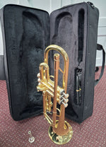 Used Benjamin Adam TP100 Student Bb Trumpet - With Case and Mouthpiece 2