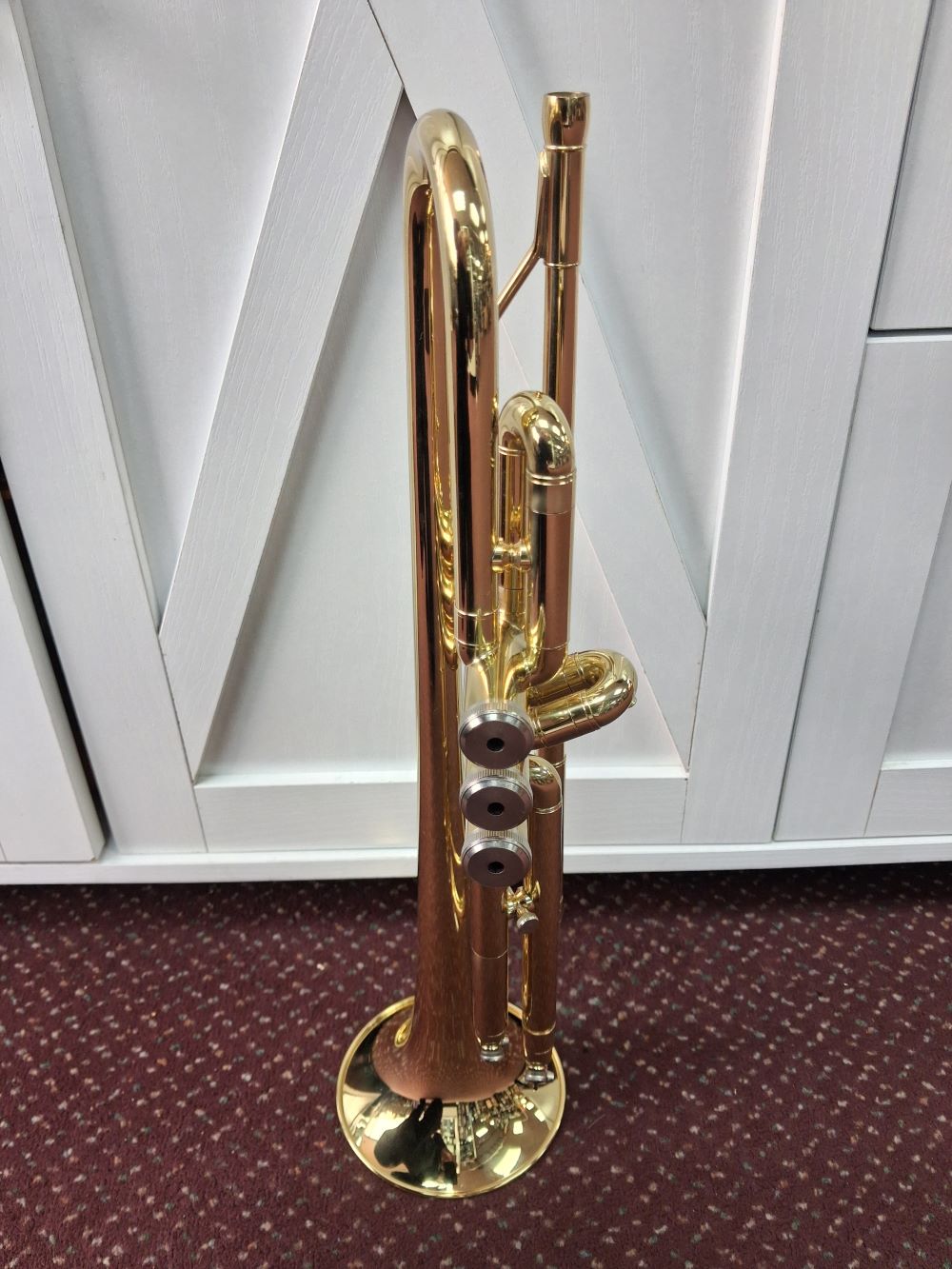 Used Benjamin Adam TP100 Student Bb Trumpet - With Case and Mouthpiece 4