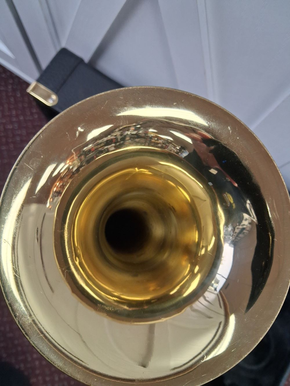 Used Brasswind Student Bb Brass Trumpet - With Case and Mouthpiece 3