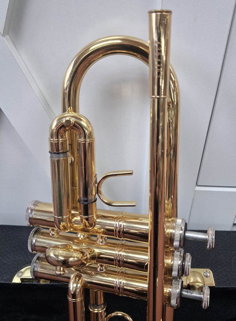 Used Brasswind Student Bb Brass Trumpet - With Case and Mouthpiece 6