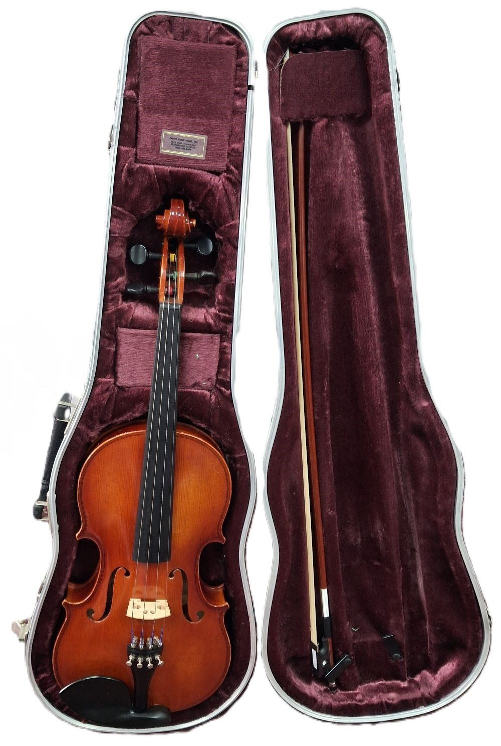 Used  E.R. Pfretzschner Model R301E4 Full Size Violin - With Case and Bow