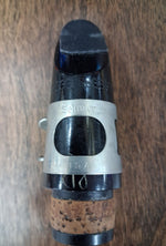 Used Gigliotti Model P Hard Rubber Clarinet Mouthpiece - With Ligature and Cap 2
