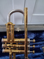 Used Huttl Artist Bb Trumpet - With Hardshell Case and Bach Mouthpiece 4