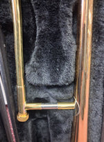 Used Jupiter JSL-432R Brass Tenor Trombone - With Hardshell Case and Mouthpiece 2