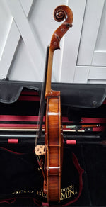 Used Otto Benjamin ML509LE Full Size Violin - With Hardshell Case and Wood Bow 5