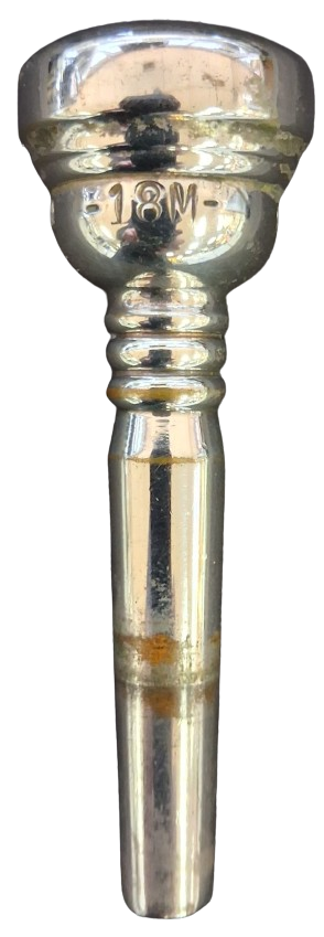Used Rudy Muck Cushion Rim Trumpet Mouthpiece - 18M