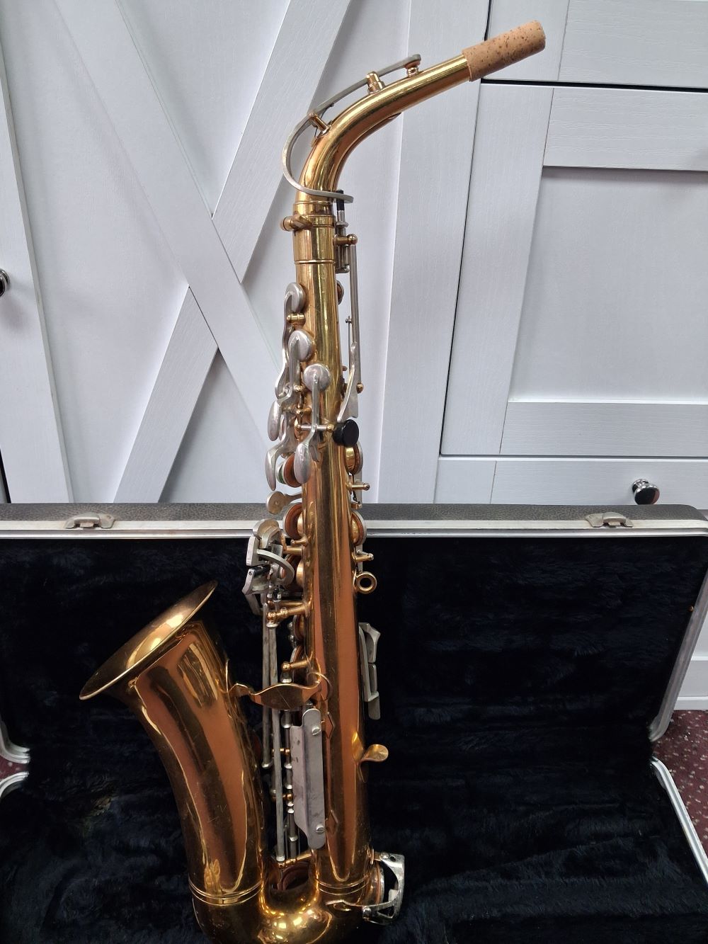 Used Selmer Bundy II Eb Alto Saxophone - With Hardshell Case and Mouthpiece 4