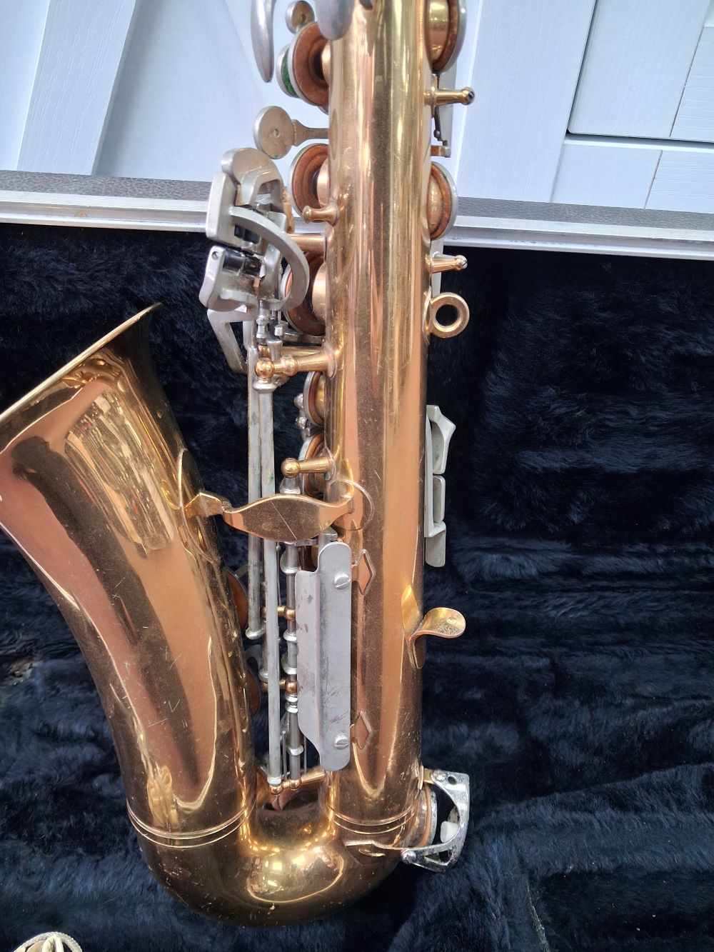Used Selmer Bundy II Eb Alto Saxophone - With Hardshell Case and Mouthpiece 5