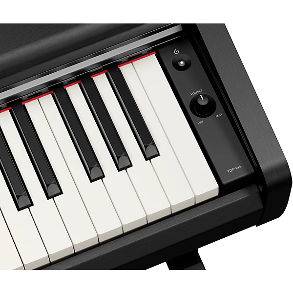 Yamaha Arius YDP-146 88 Key Upright Digital Piano - Black 2