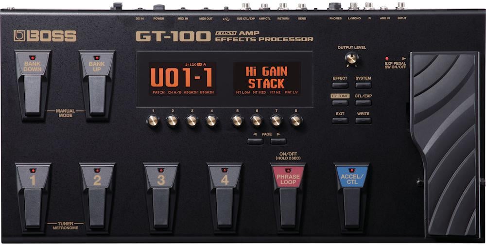 Boss GT-100 Multi-Effects Processor Pedal